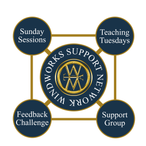 Windworks Trumpet Academy Support Network Logo