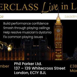 London Masterclass with Greg Spence - 15th Sept 2025